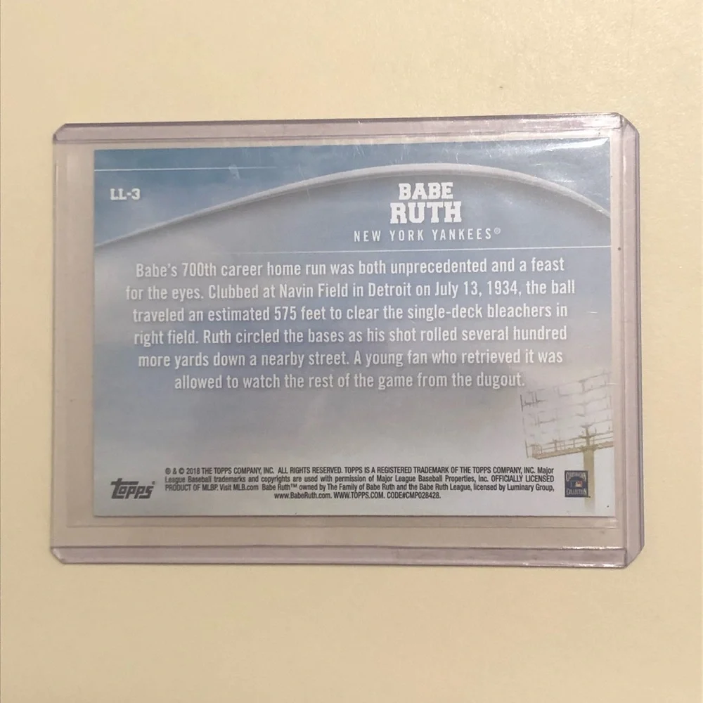 Babe Ruth Baseball - Picture 2 of 2